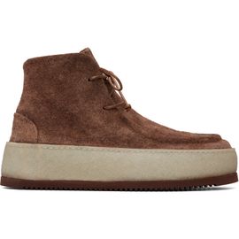 Marsèll Marsèll Brown Parapana Leather Ankle Boots