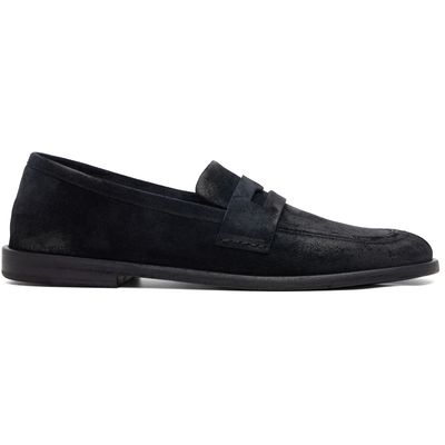 Marsèll Marsèll Navy Stesa Reversed Leather Loafers