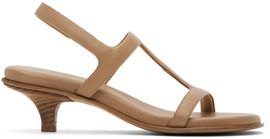 Marsèll Marsèll Tan Ciglio Heeled Sandals