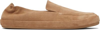 Marsèll Marsèll Tan Scatopelle Suede Loafers