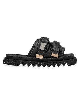Marsèll Women's Marsèll x Suicoke Moto Leather Slides