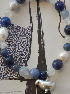 martha in the garret blue depths Bracelet