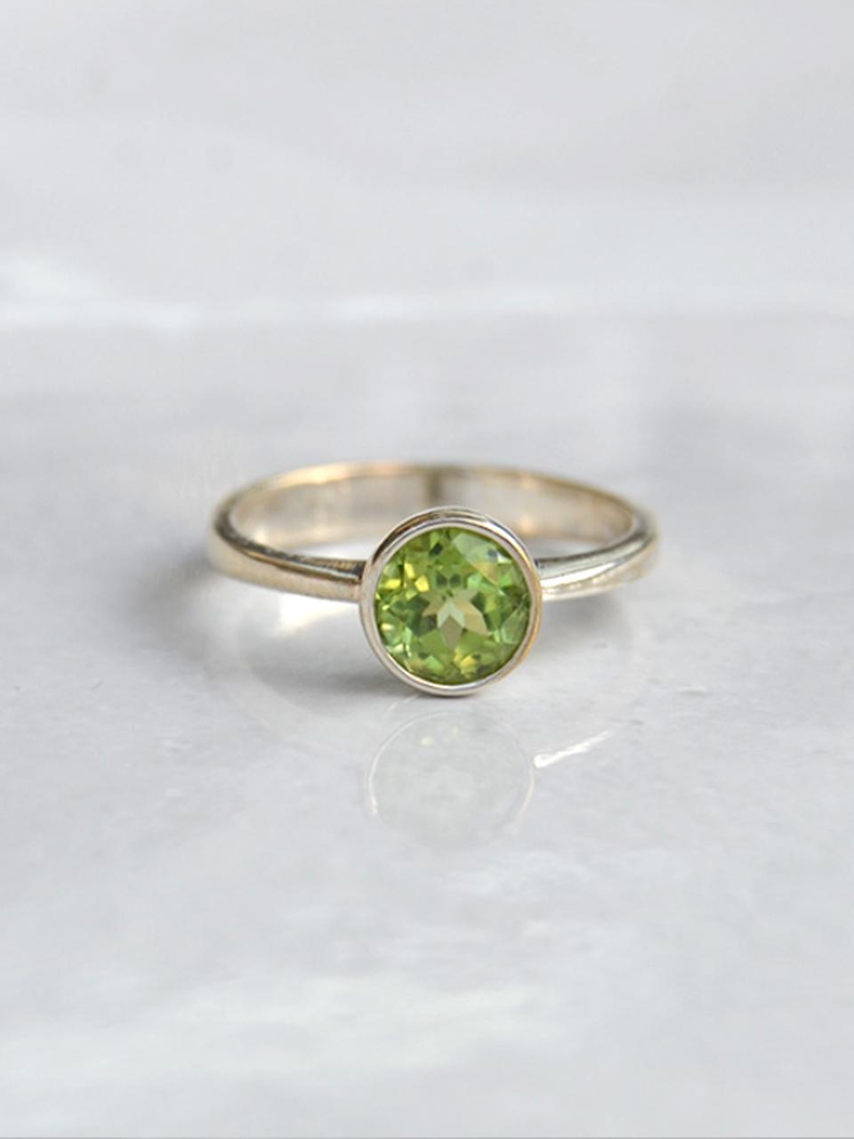 martha in the garret peridot.604 Ring