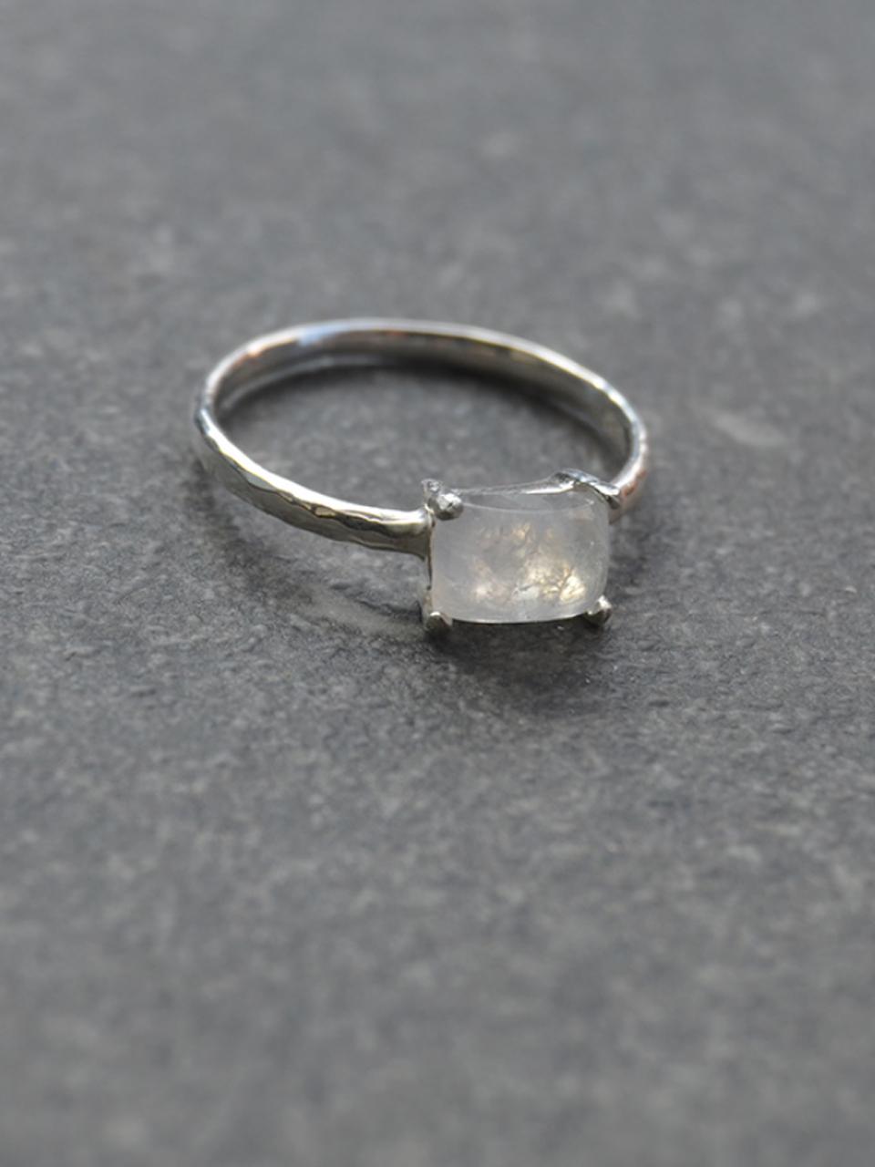 martha in the garret rainbow moonstone.576 Ring