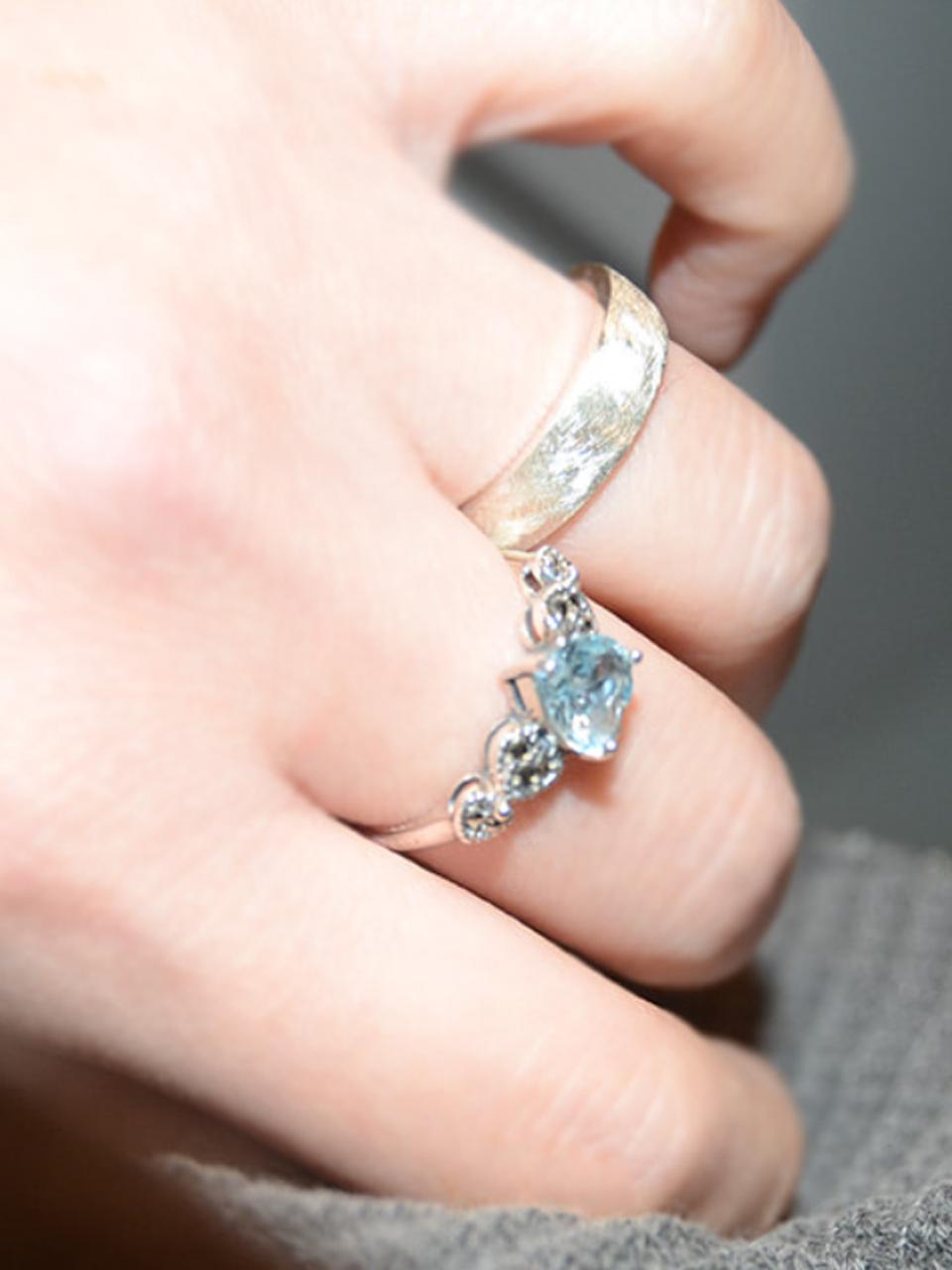martha in the garret topaz in heart ii Ring