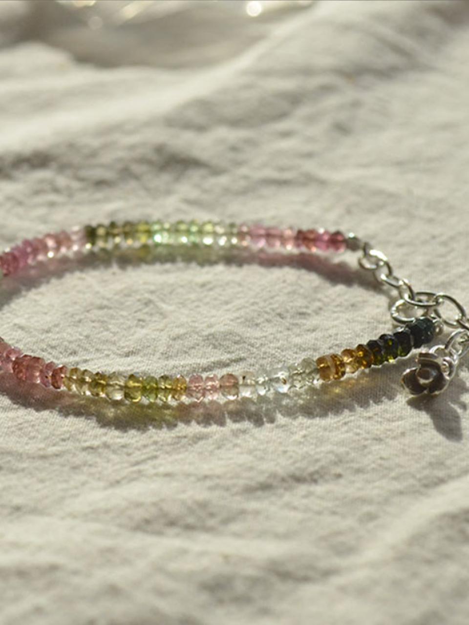 martha in the garret Tourmaline Sterling Silver Bracelet