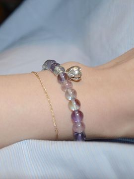 martha in the garret Tulipiere Fluorite Bracelet