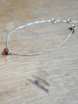 martha in the garret Vence Garnet Bracelet