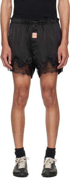 Martine Rose Martine Rose Black French Knicker Shorts