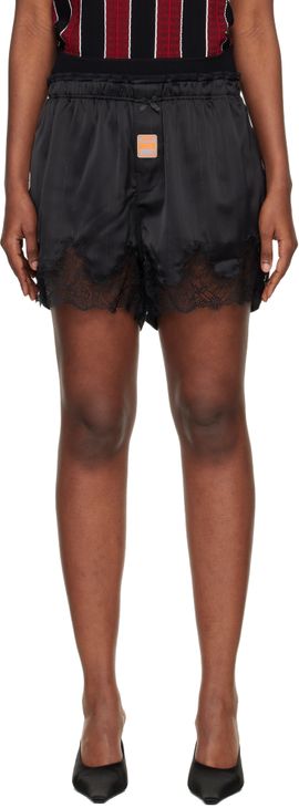 Martine Rose Martine Rose Black French Knickers Shorts