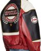 Martine Rose Martine Rose Black 'Special' Superbowl Leather Jacket - 3