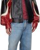 Martine Rose Martine Rose Black 'Special' Superbowl Leather Jacket - 4