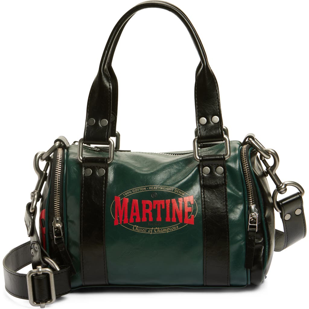 Martine Rose レザーバッグ Martine Rose - Galaxy Faux Leather Top Handle Bag