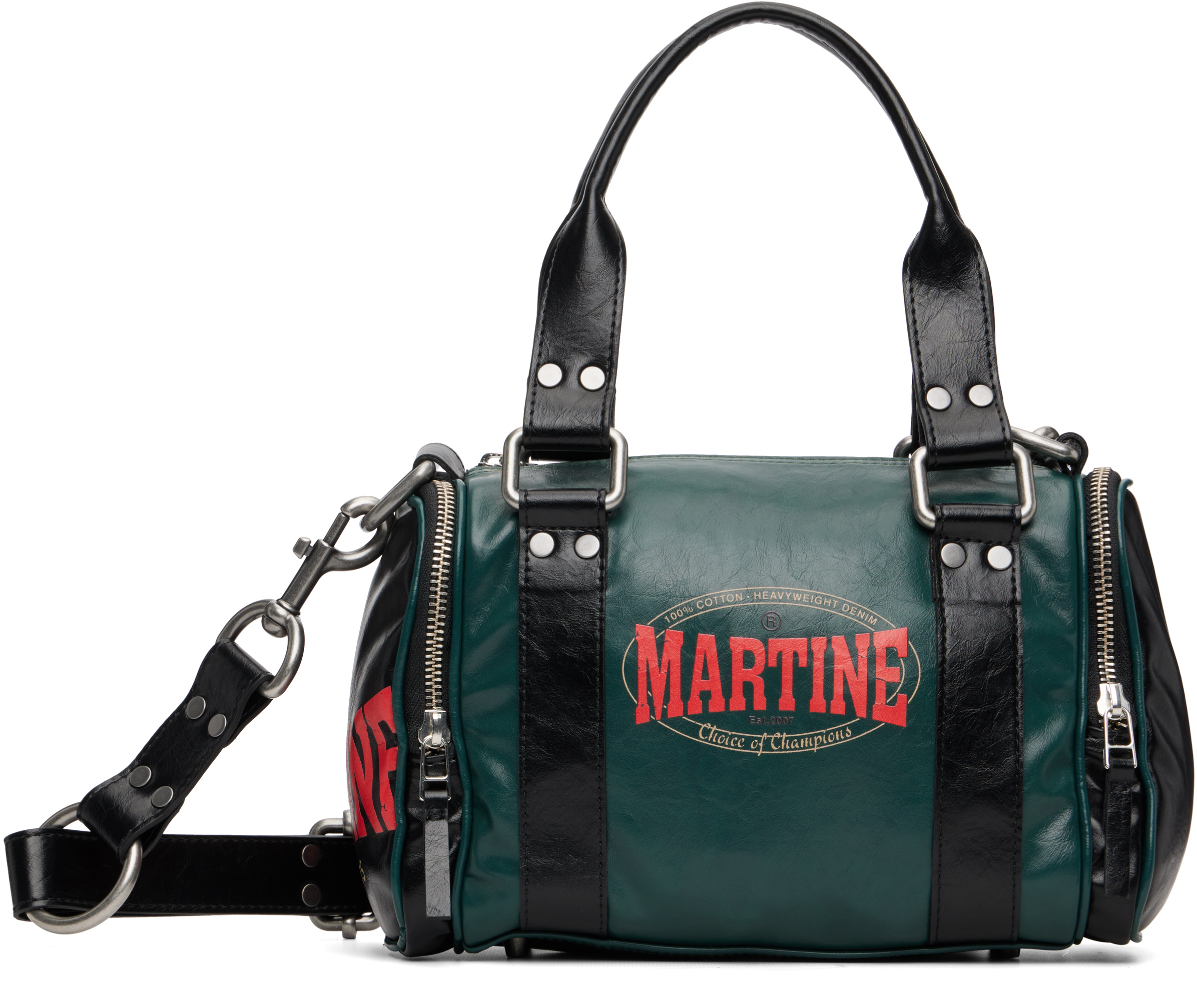 Martine Rose - Green Mini Sports Bag