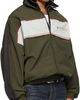 Martine Rose Martine Rose Khaki Layered Track Jacket - 2