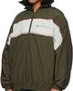 Martine Rose Martine Rose Khaki Layered Track Jacket - 4