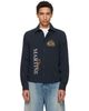 Martine Rose Martine Rose Navy Sleazy Sports Shirt - 1