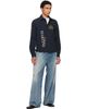 Martine Rose Martine Rose Navy Sleazy Sports Shirt - 4