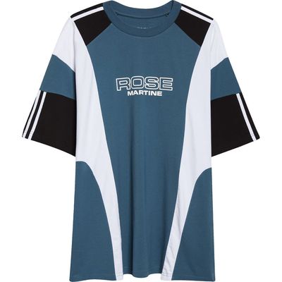 Martine Rose Martine Rose Paneled Oversize Logo T-Shirt