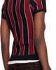 Martine Rose Martine Rose Red & Black Logo Tight T-shirt - 3