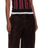 Martine Rose Martine Rose Red & Black Logo Tight T-shirt - 4