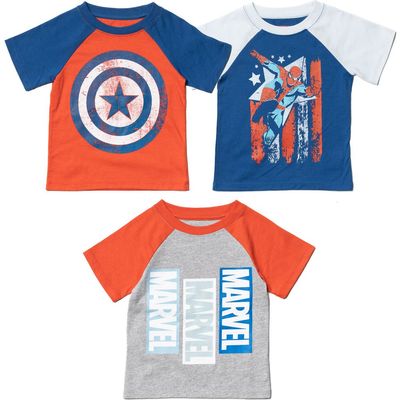 Marvel Marvel Avengers 3-Pack T-Shirts