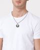 Marvel Marvel Black Panther Stainless Steel Pendant Necklace, 22" Ball Chain - 3