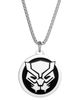 Marvel Marvel Black Panther Stainless Steel Pendant Necklace, 22" Ball Chain - 4