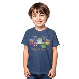 Marvel Marvel Boys' Happy Halloween Super Heroes Candy Bucket Short Sleeve Graphic T-shirt