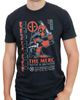 Marvel Marvel Men's The Merc with a Mouth 1991 Poster Short Sleeve Graphic T-Shirt - 1