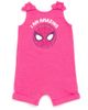 Marvel Marvel Spider-Man Avengers Sleeveless Romper Headband Set - 3