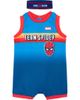 Marvel Marvel Spider-Man Basketball Romper and Headband Set - 1