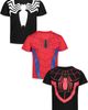 Marvel Marvel Spider-Man Boys' 3-Pack Short Sleeve T-Shirts - 1