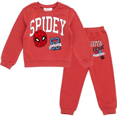 Marvel Marvel Spider-Man Fleece 2-Piece Sweatshirt and Pants Set