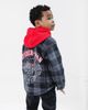 Marvel Marvel Spider-Man Fleece Hooded Shirt Jacket - 3