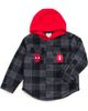Marvel Marvel Spider-man Fleece Hooded Shirt Jacket (toddler, Little Kid & Big Kid) - 1