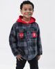 Marvel Marvel Spider-man Fleece Hooded Shirt Jacket (toddler, Little Kid & Big Kid) - 2