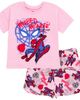 Marvel Marvel Spider-Man Girls' T-Shirt and Shorts Set - 1