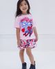 Marvel Marvel Spider-Man Girls' T-Shirt and Shorts Set - 2