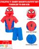 Marvel Marvel Spider-Man Hooded T-Shirt and Shorts Set - 4