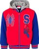 Marvel Marvel Spider-Man Varsity Hooded Bomber Jacket - 1