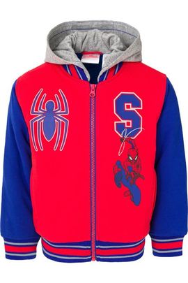 Marvel Marvel Spider-Man Varsity Hooded Bomber Jacket