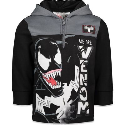 Marvel Marvel Spider-Man Venom Fleece Quarter-Zip Hoodie