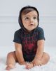 Marvel Marvel Spider-verse Miles Morales Hooded Romper (baby) - 2