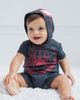 Marvel Marvel Spider-verse Miles Morales Hooded Romper (baby) - 4