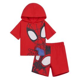 Marvel Marvel Spidey and His Amazing Friends Short Sleeve Hoodie & Shorts Set