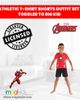 Marvel Marvel T-Shirt & Mesh Shorts Set - 2