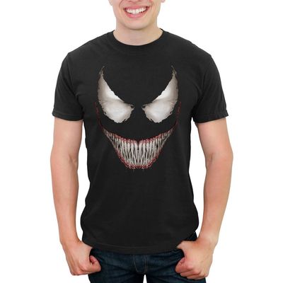 Marvel Men's Marvel Venom Grin Graphic T-Shirt