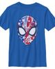 Marvel: Spider-Man Marvel: Spider-Man Boys' Americana Spidey Mask Graphic Short Sleeve T-Shirt - 1