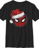 Marvel: Spider-Man Marvel: Spider-Man Boy's Marvel Christmas Spider-Man Santa Hat Graphic Tee - 1